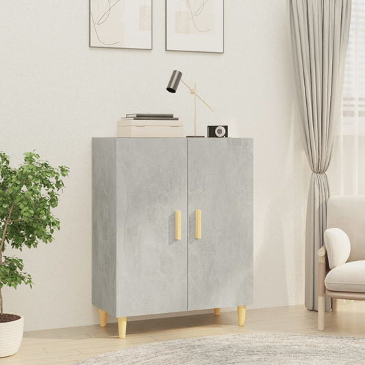 Sideboard Betongrau 70x34x90 cm Holzwerkstoff - Pazzar.ch