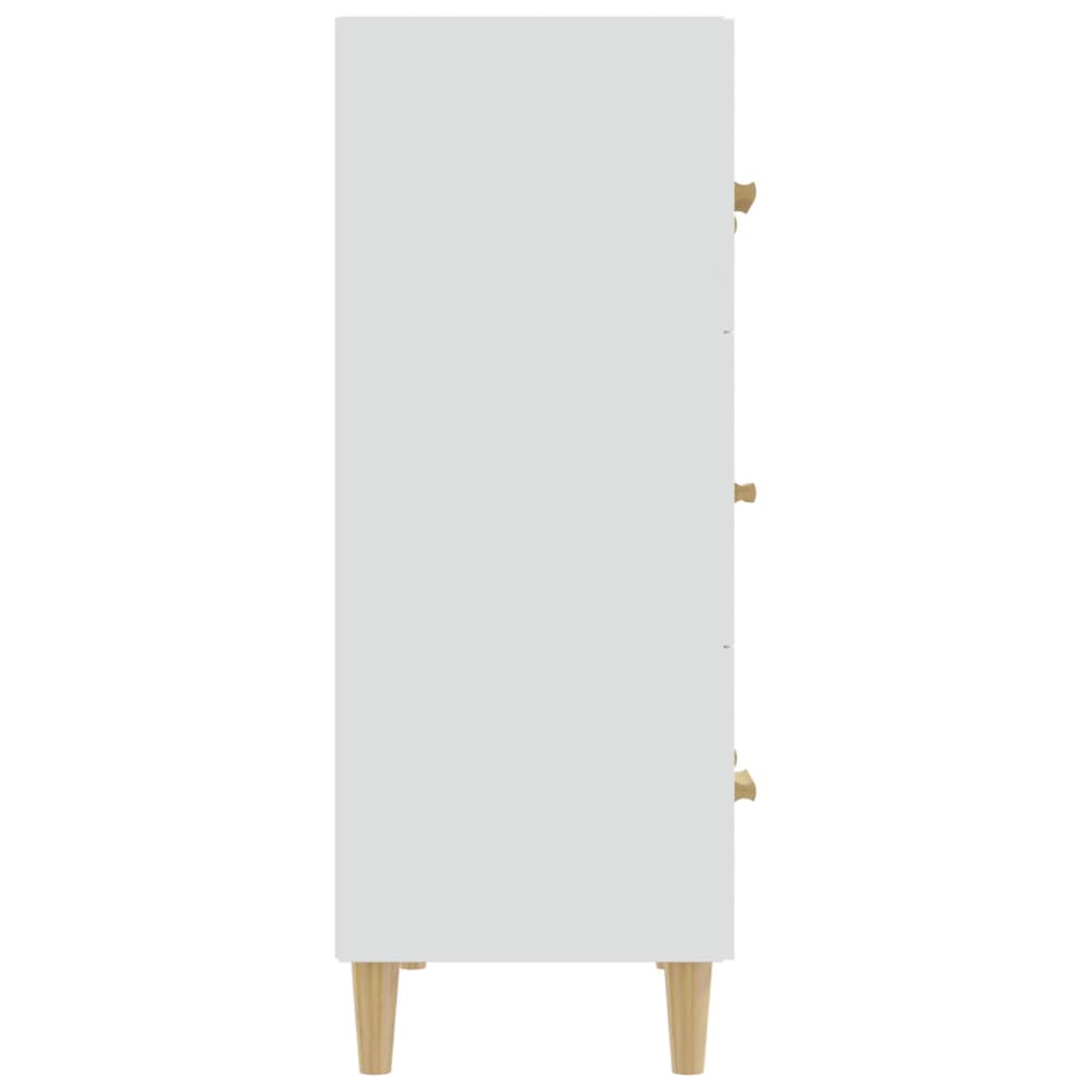 Sideboard Weiß 70x34x90 cm Holzwerkstoff - Pazzar.ch