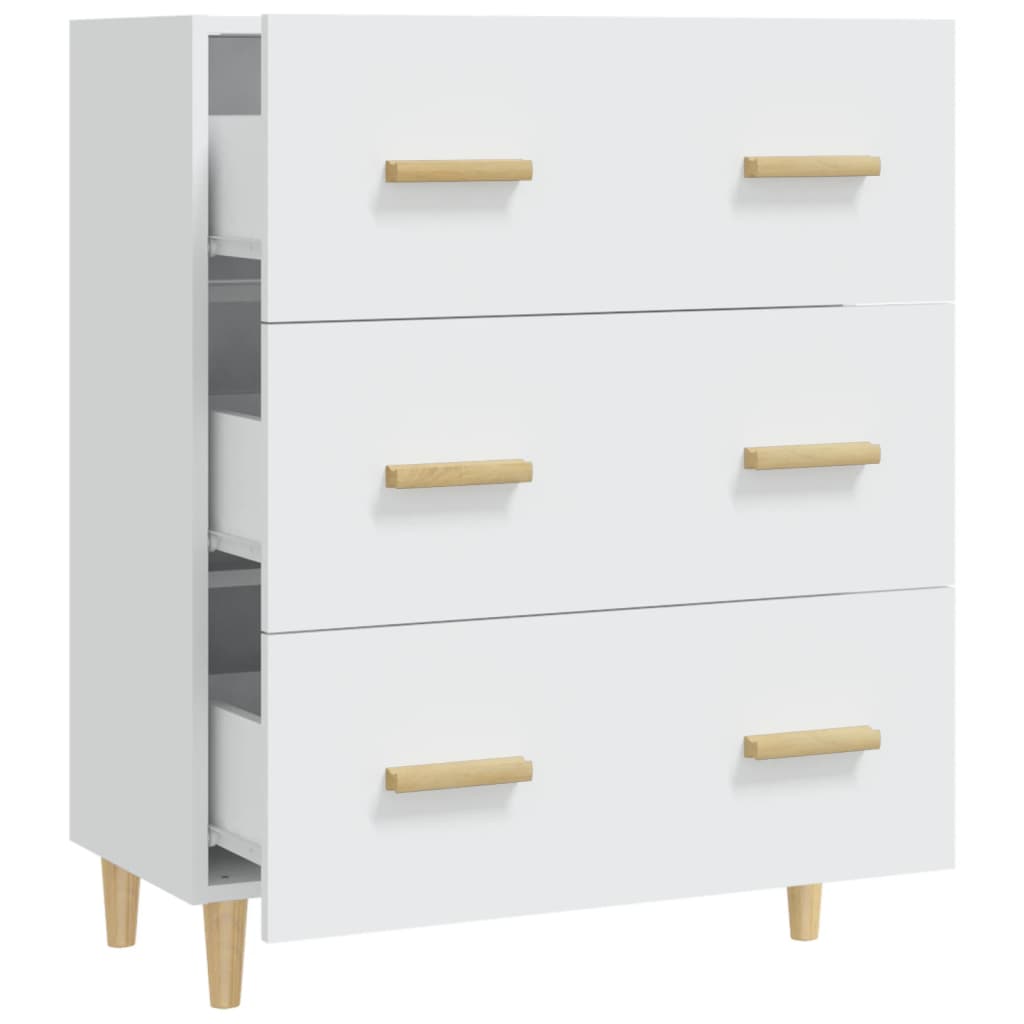 Sideboard Weiß 70x34x90 cm Holzwerkstoff - Pazzar.ch