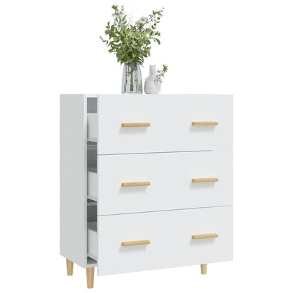 Sideboard Weiß 70x34x90 cm Holzwerkstoff - Pazzar.ch