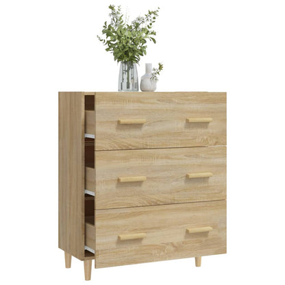 Sideboard Sonoma-Eiche 70x34x90 cm Holzwerkstoff - Pazzar.ch