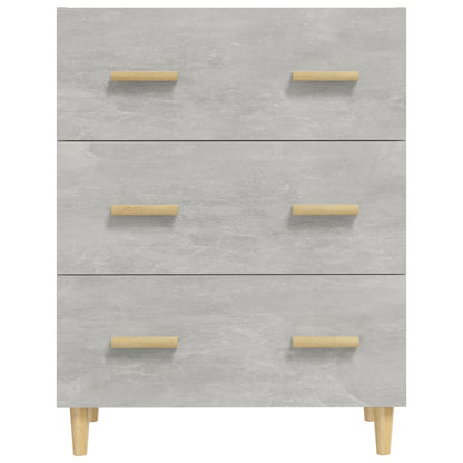 Sideboard Betongrau 70x34x90 cm Holzwerkstoff - Pazzar.ch