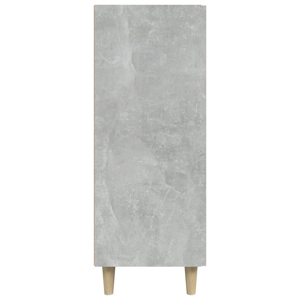 Sideboard Betongrau 69,5x34x90 cm Holzwerkstoff - Pazzar.ch