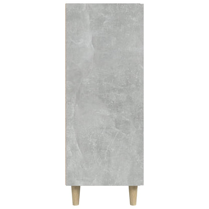 Sideboard Betongrau 69,5x34x90 cm Holzwerkstoff - Pazzar.ch