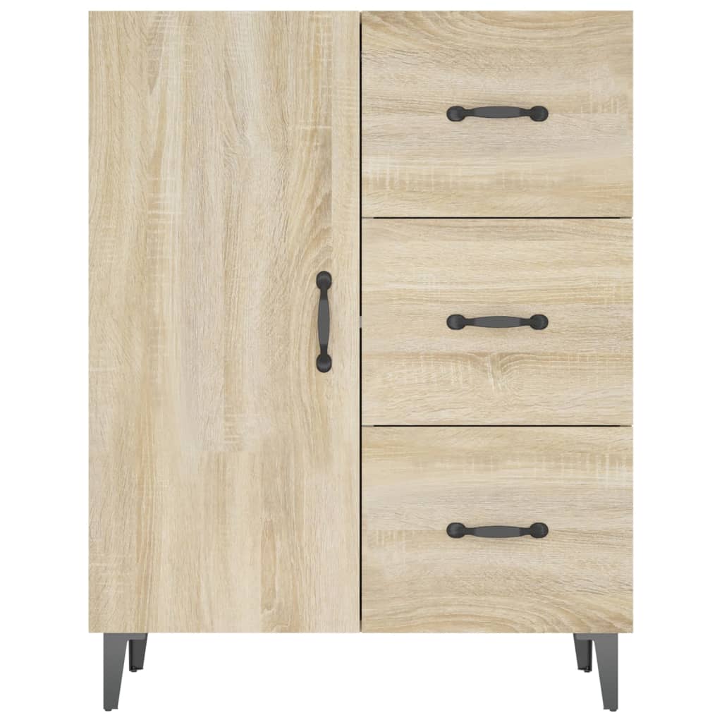 Sideboard Sonoma-Eiche 69,5x34x90 cm Holzwerkstoff - Pazzar.ch