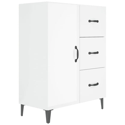 Sideboard Hochglanz-Weiß 69,5x34x90 cm Holzwerkstoff - Pazzar.ch