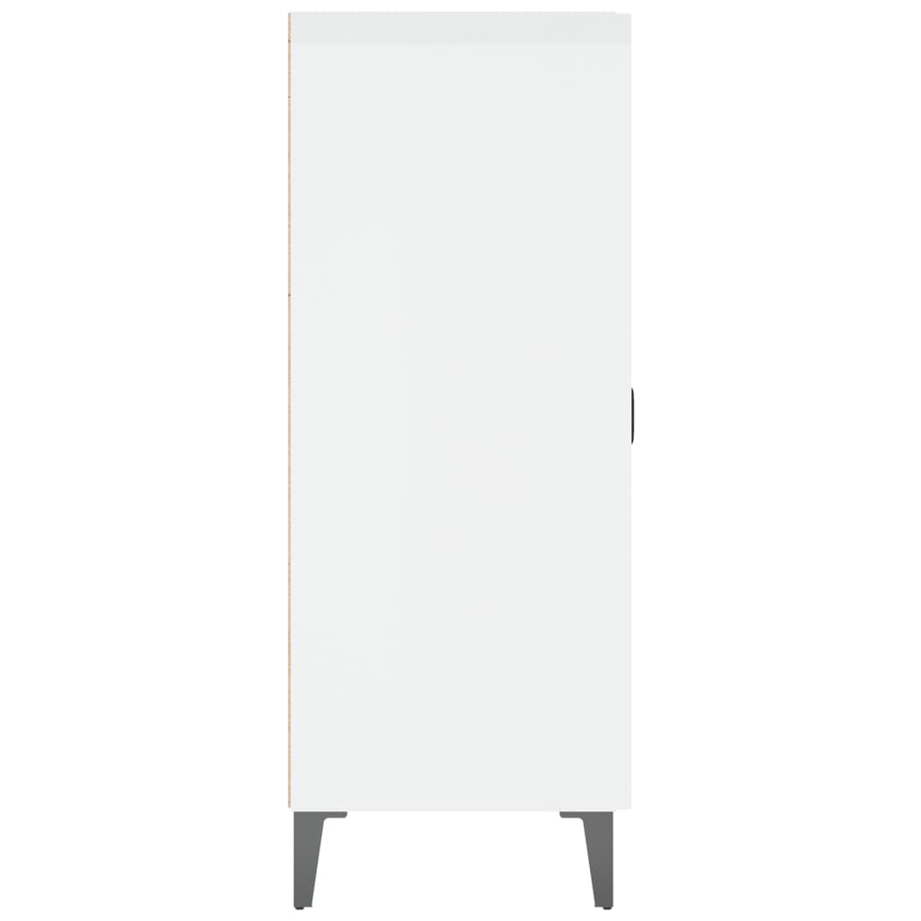 Sideboard Hochglanz-Weiß 69,5x34x90 cm Holzwerkstoff - Pazzar.ch