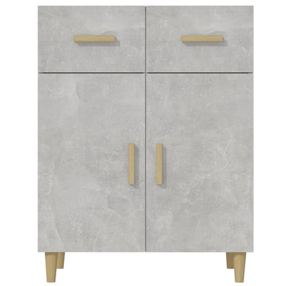 Sideboard Betongrau 69,5x34x89 cm Holzwerkstoff - Pazzar.ch