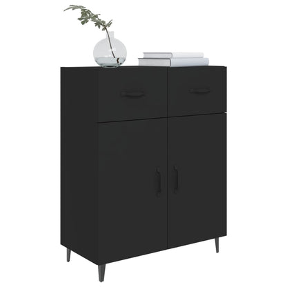 Sideboard Schwarz 69,5x34x90 cm Holzwerkstoff - Pazzar.ch