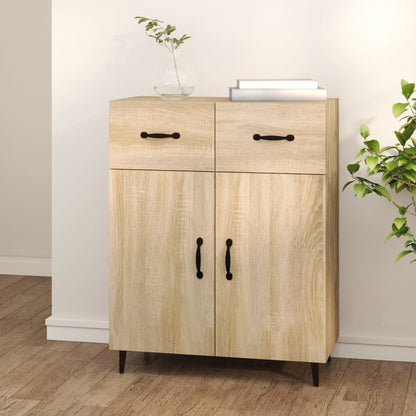 Sideboard Sonoma-Eiche 69,5x34x90 cm Holzwerkstoff - Pazzar.ch