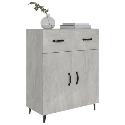 Sideboard Betongrau 69,5x34x90 cm Holzwerkstoff - Pazzar.ch