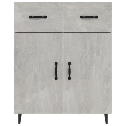 Sideboard Betongrau 69,5x34x90 cm Holzwerkstoff - Pazzar.ch