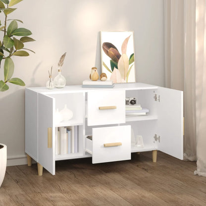Sideboard Weiß 100x36x60 cm Holzwerkstoff - Pazzar.ch
