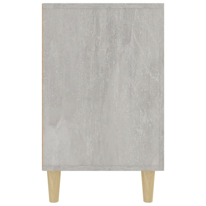 Sideboard Betongrau 100x36x60 cm Holzwerkstoff - Pazzar.ch