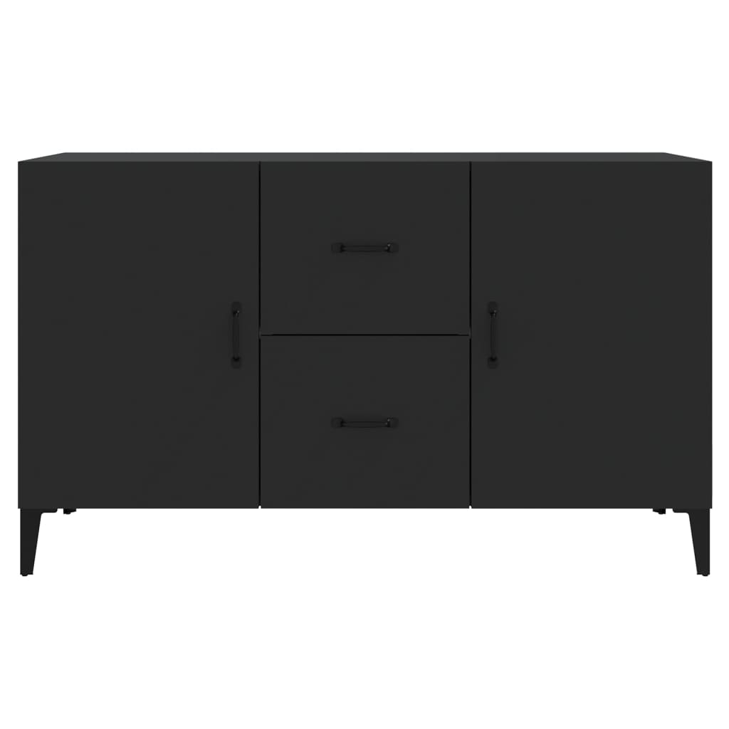 Sideboard Schwarz 100x36x60 cm Holzwerkstoff - Pazzar.ch