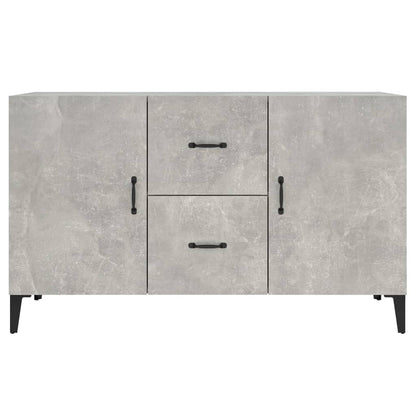 Sideboard Betongrau 100x36x60 cm Holzwerkstoff - Pazzar.ch