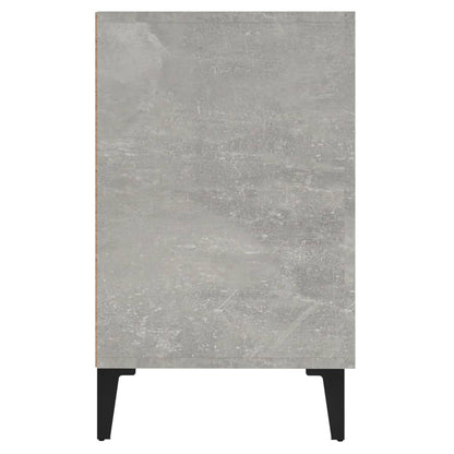 Sideboard Betongrau 100x36x60 cm Holzwerkstoff - Pazzar.ch