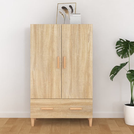 Highboard Sonoma-Eiche 70x31x115 cm Holzwerkstoff - Pazzar.ch