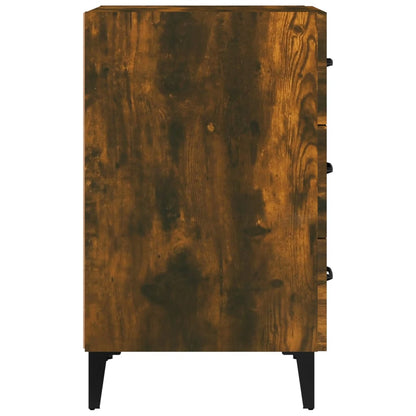 Nachttisch Räuchereiche 40x40x66 cm Holzwerkstoff - Pazzar.ch