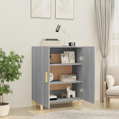 Sideboard Grau Sonoma 70x34x90 cm Holzwerkstoff - Pazzar.ch