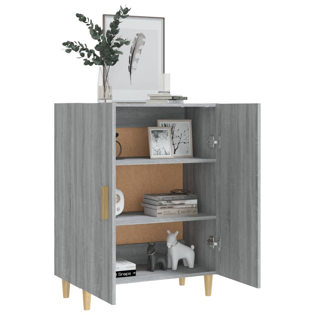 Sideboard Grau Sonoma 70x34x90 cm Holzwerkstoff - Pazzar.ch