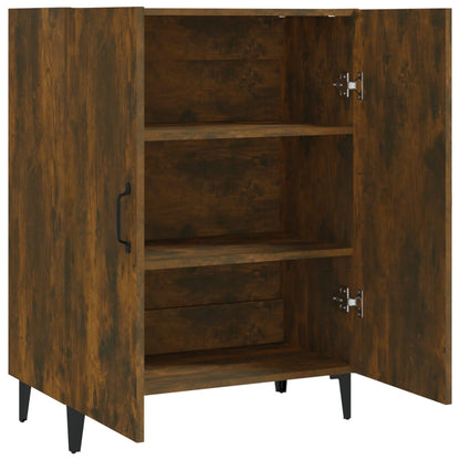 Sideboard Räuchereiche 70x34x90 cm Holzwerkstoff - Pazzar.ch