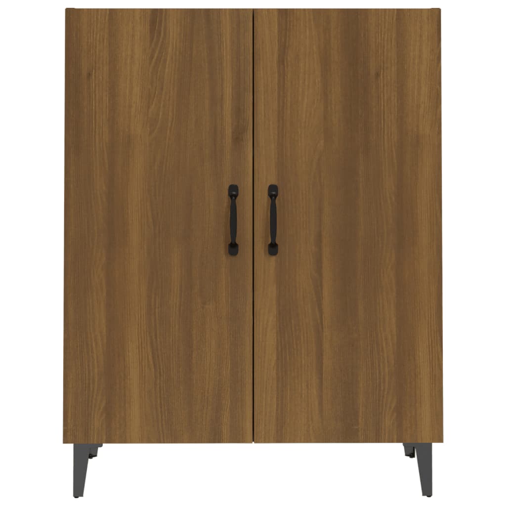 Sideboard Braun Eichen-Optik 70x34x90 cm Holzwerkstoff