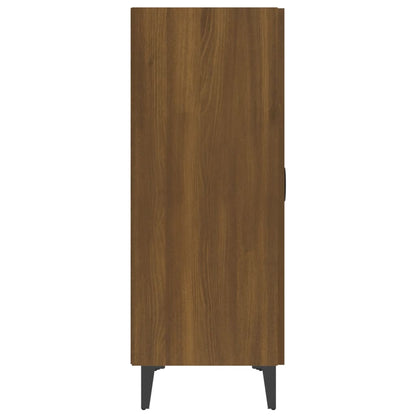 Sideboard Braun Eichen-Optik 70x34x90 cm Holzwerkstoff - Pazzar.ch