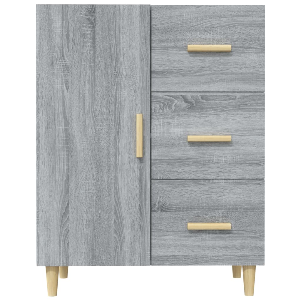 Sideboard Grau Sonoma 69,5x34x90 cm Holzwerkstoff - Pazzar.ch