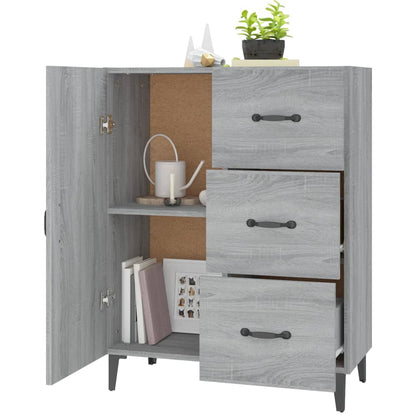 Sideboard Grau Sonoma 69,5x34x90 cm Holzwerkstoff - Pazzar.ch