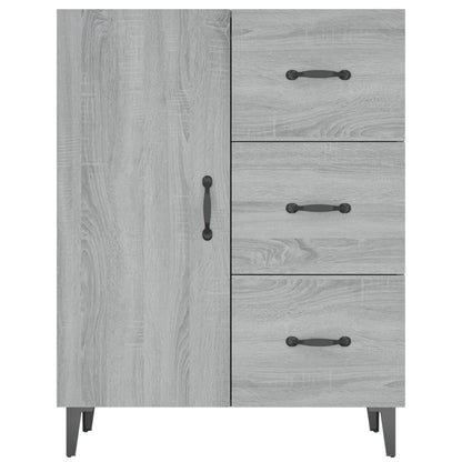 Sideboard Grau Sonoma 69,5x34x90 cm Holzwerkstoff - Pazzar.ch