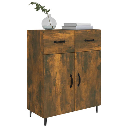 Sideboard Räuchereiche 69,5x34x90 cm Holzwerkstoff - Pazzar.ch