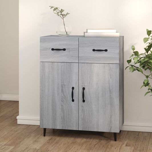 Sideboard Grau Sonoma 69,5x34x90 cm Holzwerkstoff - Pazzar.ch