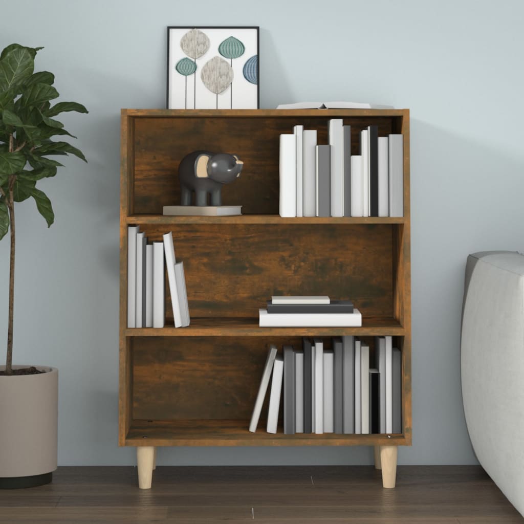 Sideboard Räuchereiche 69,5x32,5x90 cm Holzwerkstoff - Pazzar.ch