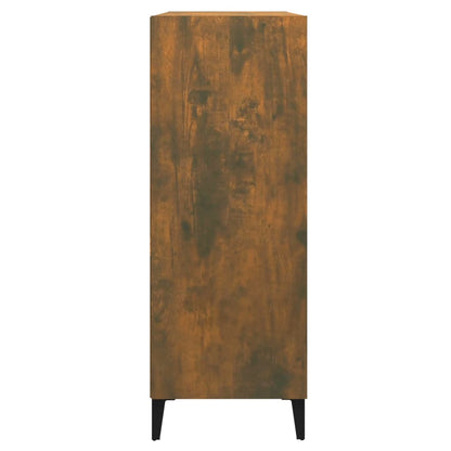 Sideboard Räuchereiche 69,5x32,5x90 cm Holzwerkstoff - Pazzar.ch