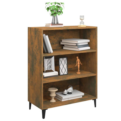 Sideboard Räuchereiche 69,5x32,5x90 cm Holzwerkstoff - Pazzar.ch