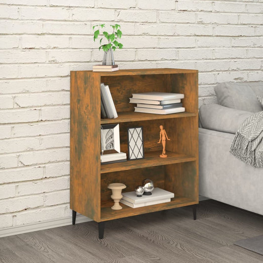 Sideboard Räuchereiche 69,5x32,5x90 cm Holzwerkstoff - Pazzar.ch