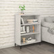 Sideboard Grau Sonoma 69,5x32,5x90 cm Holzwerkstoff