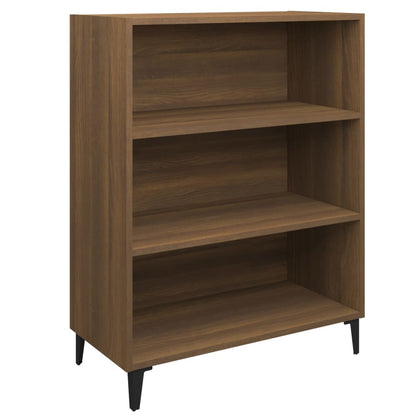 Sideboard Braun Eichen-Optik 69,5x32,5x90 cm Holzwerkstoff - Pazzar.ch