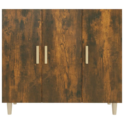 Sideboard Räuchereiche 90x34x80 cm Holzwerkstoff - Pazzar.ch