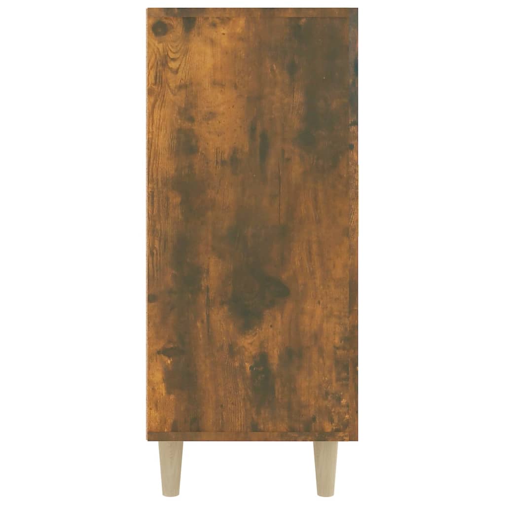 Sideboard Räuchereiche 90x34x80 cm Holzwerkstoff - Pazzar.ch