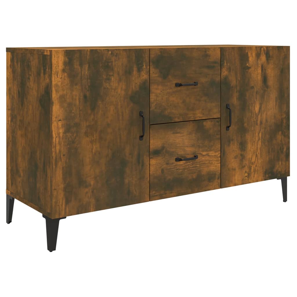 Sideboard Räuchereiche 100x36x60 cm Holzwerkstoff - Pazzar.ch