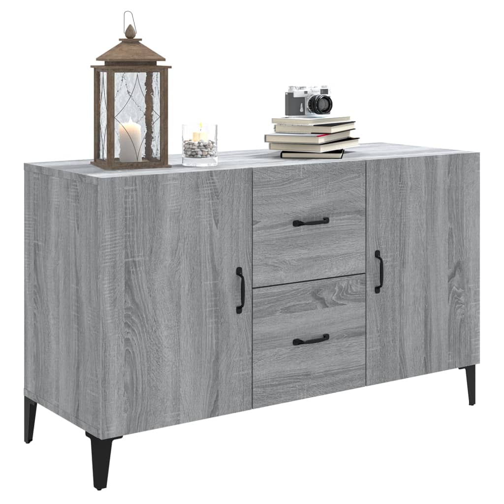 Sideboard Grau Sonoma 100x36x60 cm Holzwerkstoff