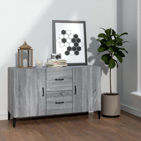 Sideboard Grau Sonoma 100x36x60 cm Holzwerkstoff - Pazzar.ch