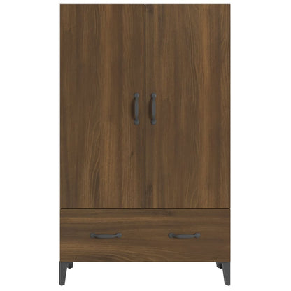 Highboard Braun Eichen-Optik 70x31x115 cm Holzwerkstoff - Pazzar.ch