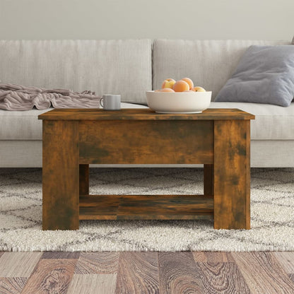 Couchtisch Räuchereiche 79x49x41 cm Holzwerkstoff - Pazzar.ch