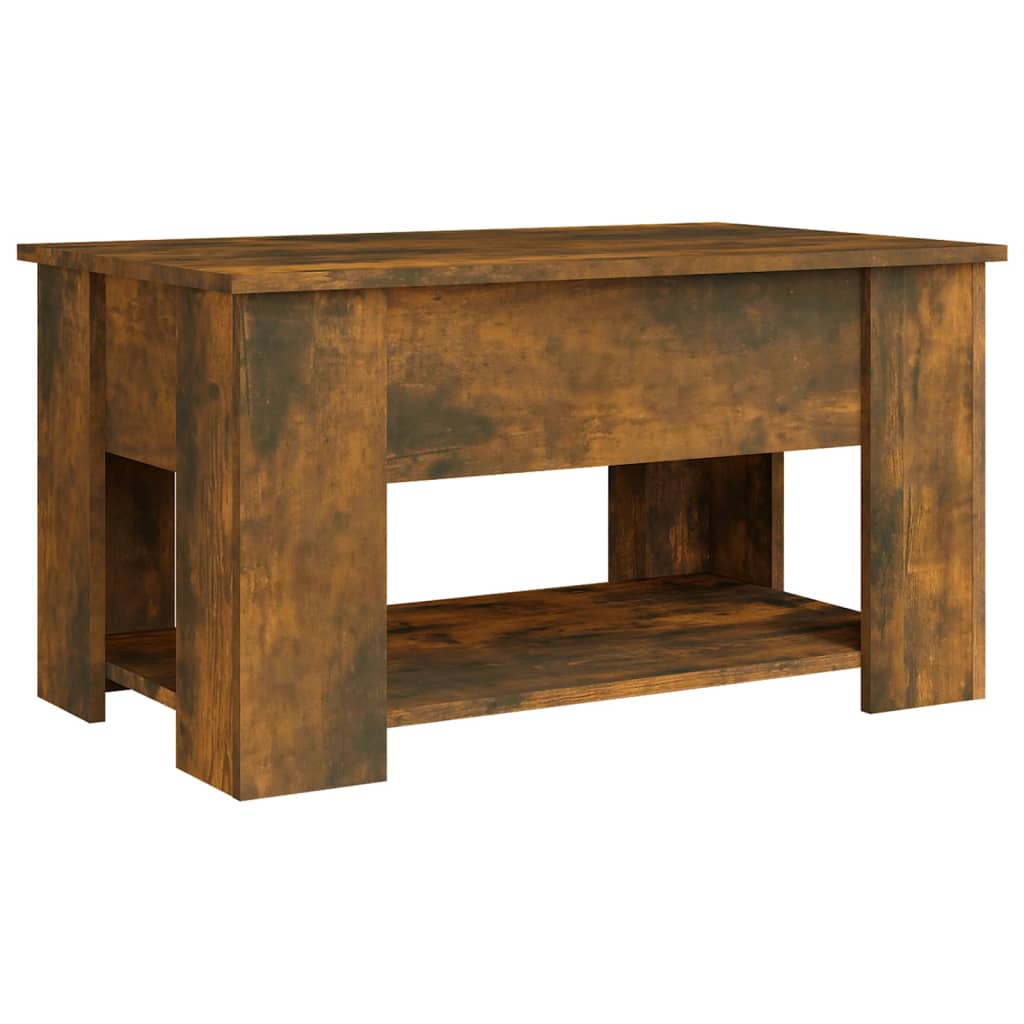 Couchtisch Räuchereiche 79x49x41 cm Holzwerkstoff - Pazzar.ch