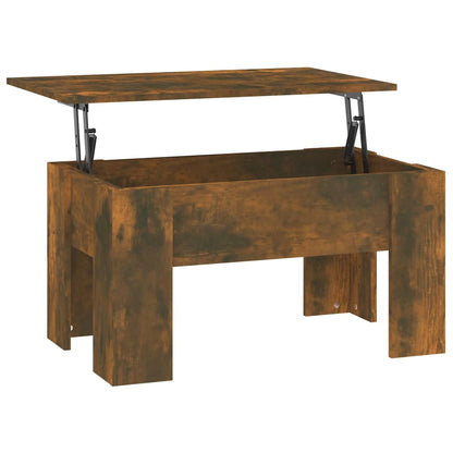 Couchtisch Räuchereiche 79x49x41 cm Holzwerkstoff - Pazzar.ch