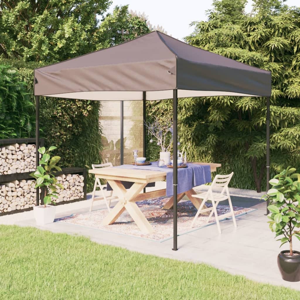 Partyzelt Faltbar Taupe 3x3 m - Pazzar.ch
