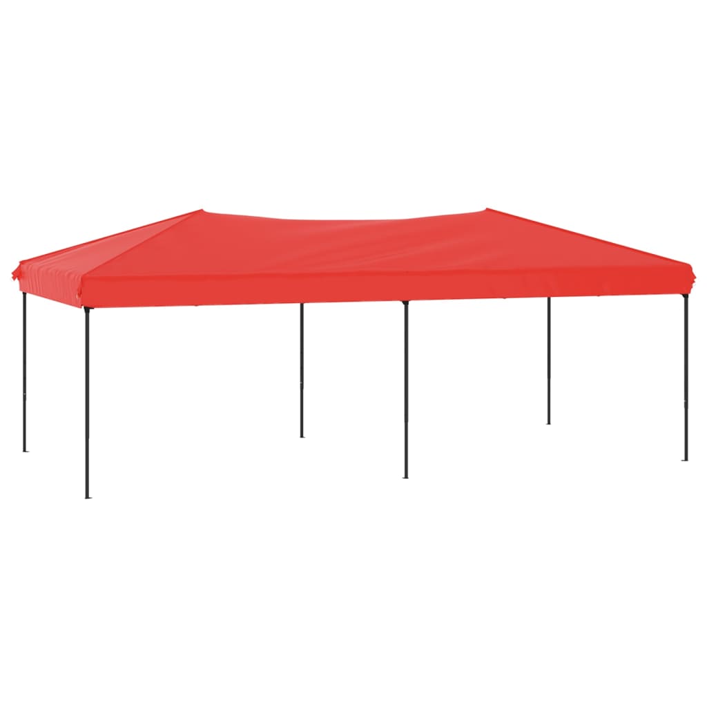 Partyzelt Faltbar Rot 3x6 m - Pazzar.ch